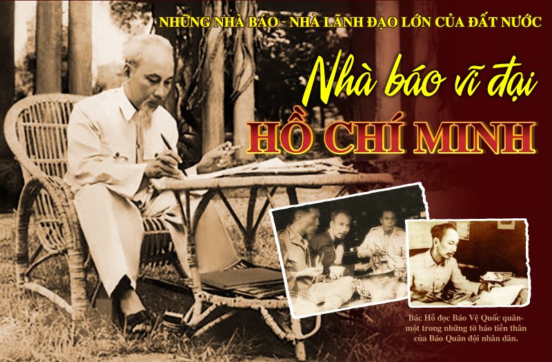 Những nhà báo – nhà lãnh đạo lớn của đất nước: Nhà báo vĩ đại Hồ Chí Minh